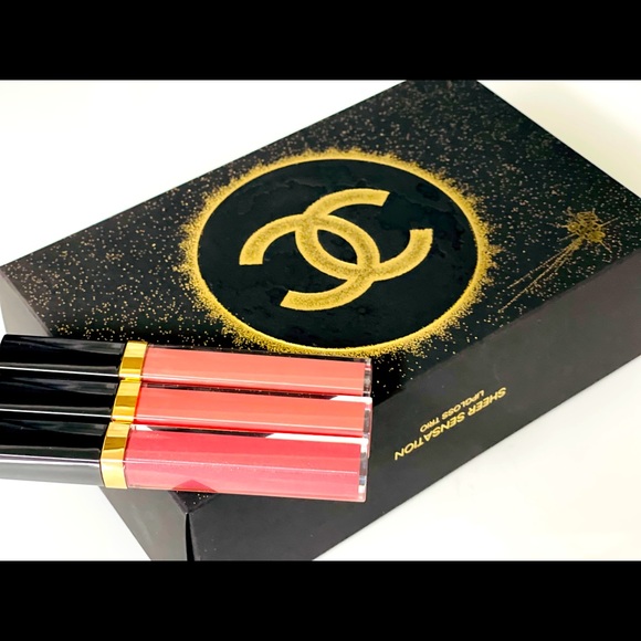 CHANEL Makeup Chanel Sheer Sensation Lip Gloss Trio Holiday 2
